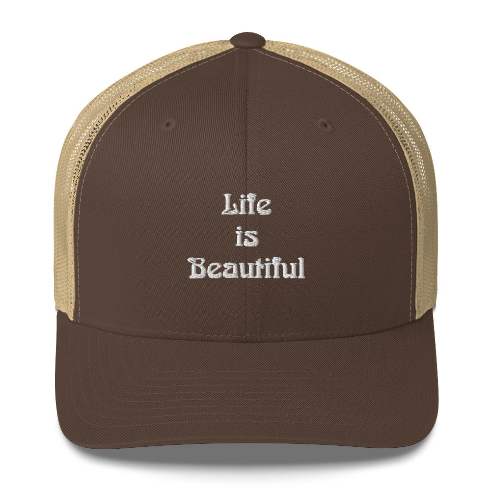 Life is Beautiful Energy Healing Cap