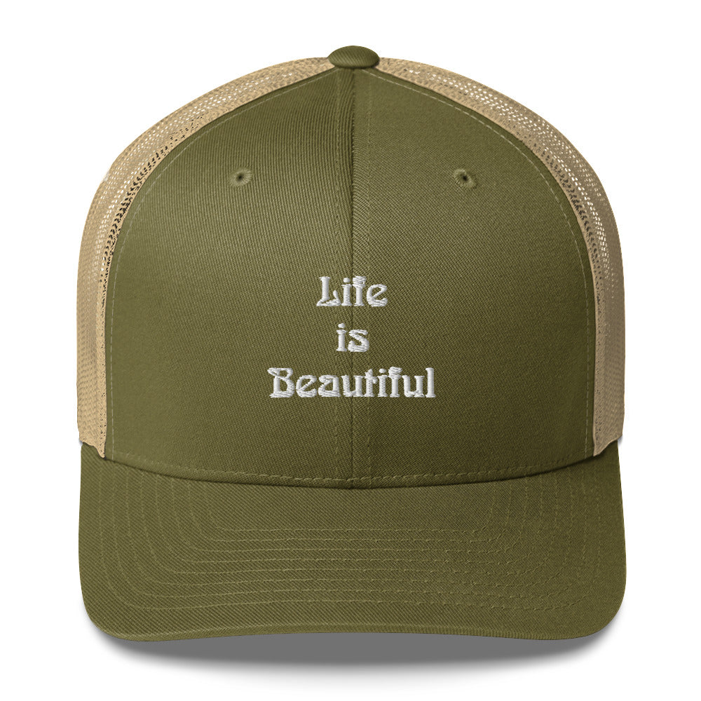 Life is Beautiful Energy Healing Cap