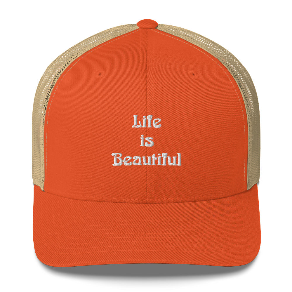 Life is Beautiful Energy Healing Cap