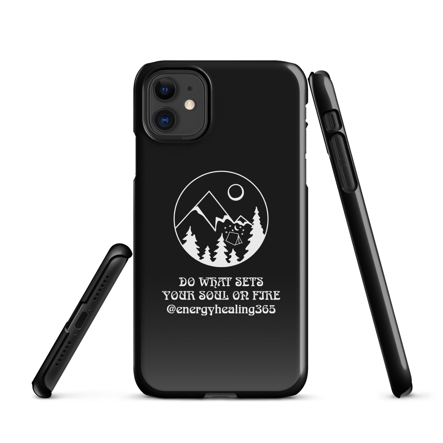 Do What Sets Your Soul On Fire Energy Healing Snap case for iPhone®