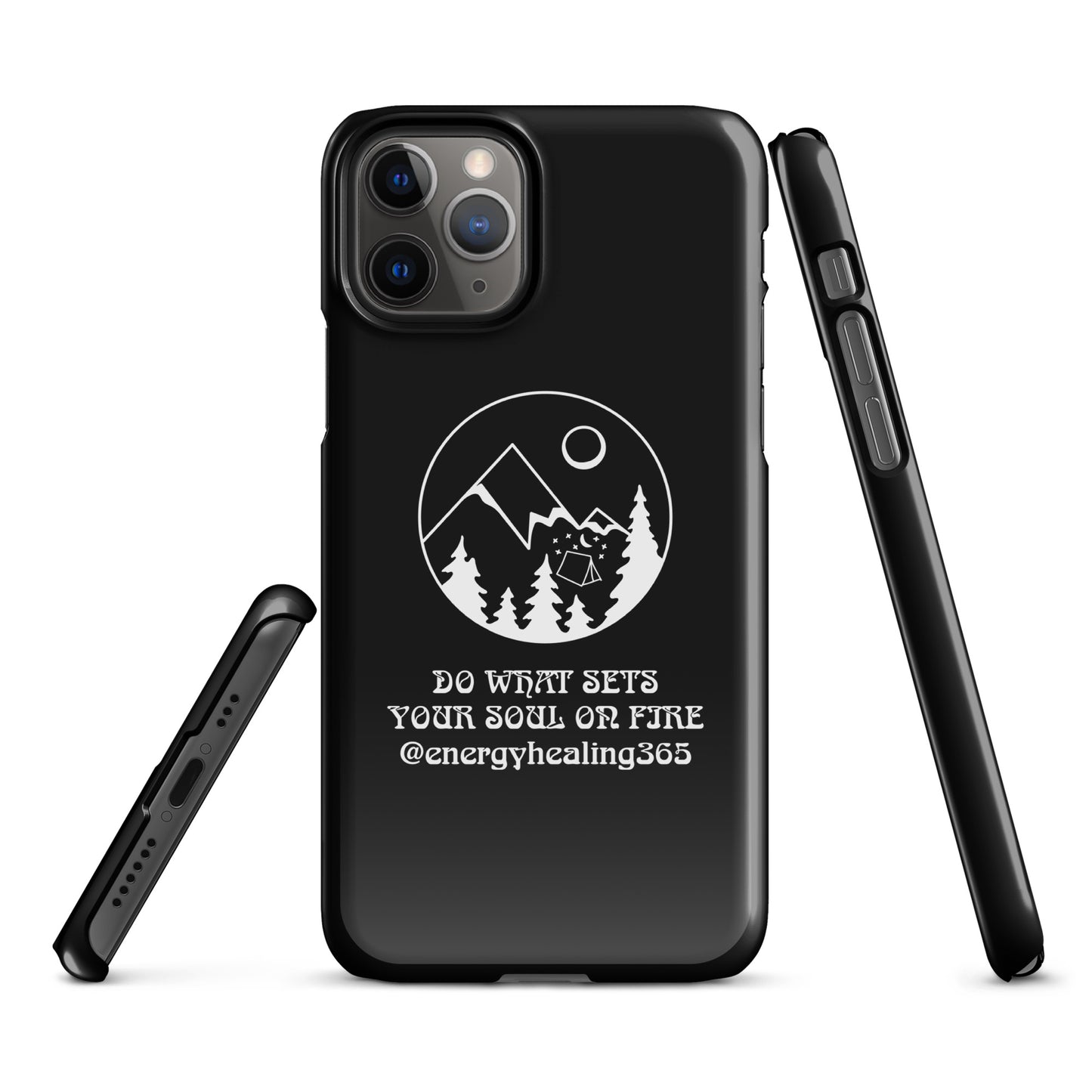 Do What Sets Your Soul On Fire Energy Healing Snap case for iPhone®