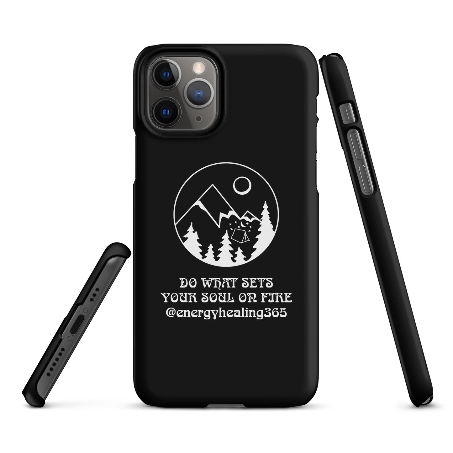 Do What Sets Your Soul On Fire Energy Healing Snap case for iPhone®