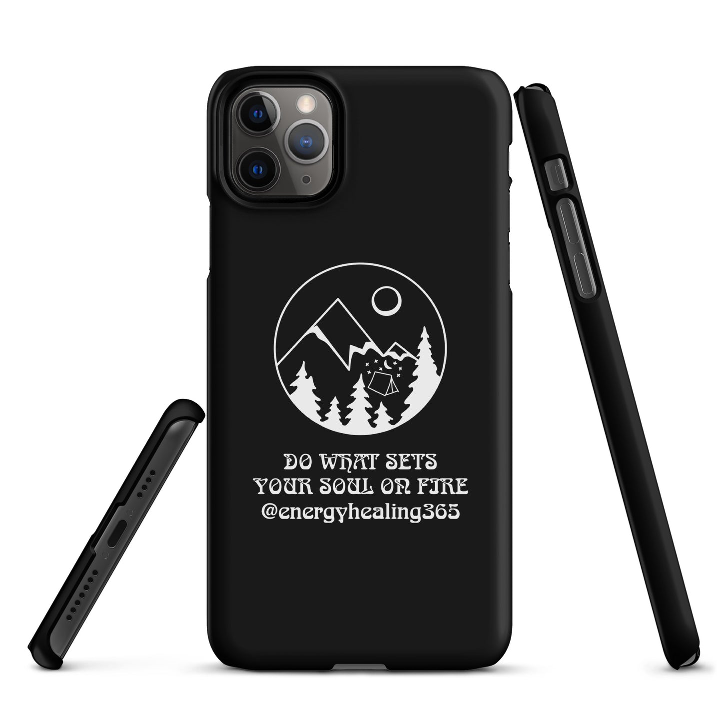 Do What Sets Your Soul On Fire Energy Healing Snap case for iPhone®