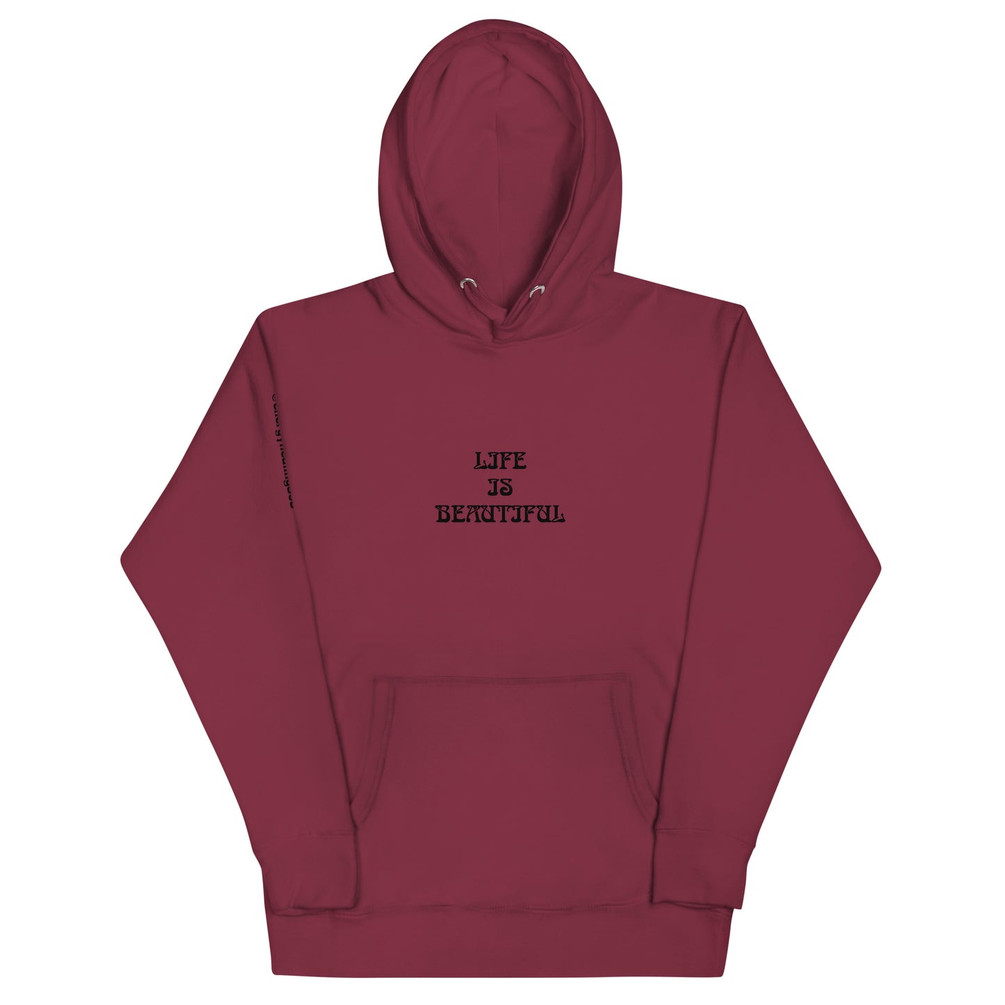 Life is Beautiful Energy Healing Unisex Hoodie