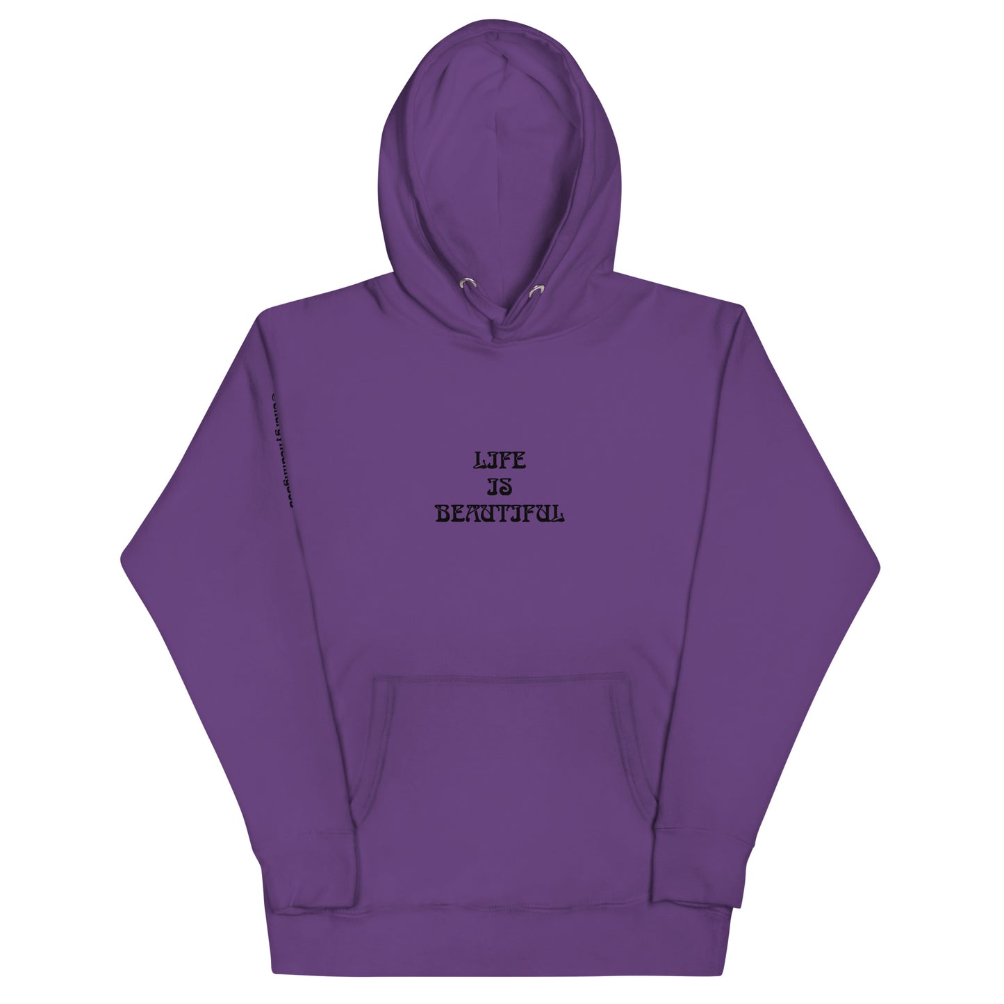 Life is Beautiful Energy Healing Unisex Hoodie