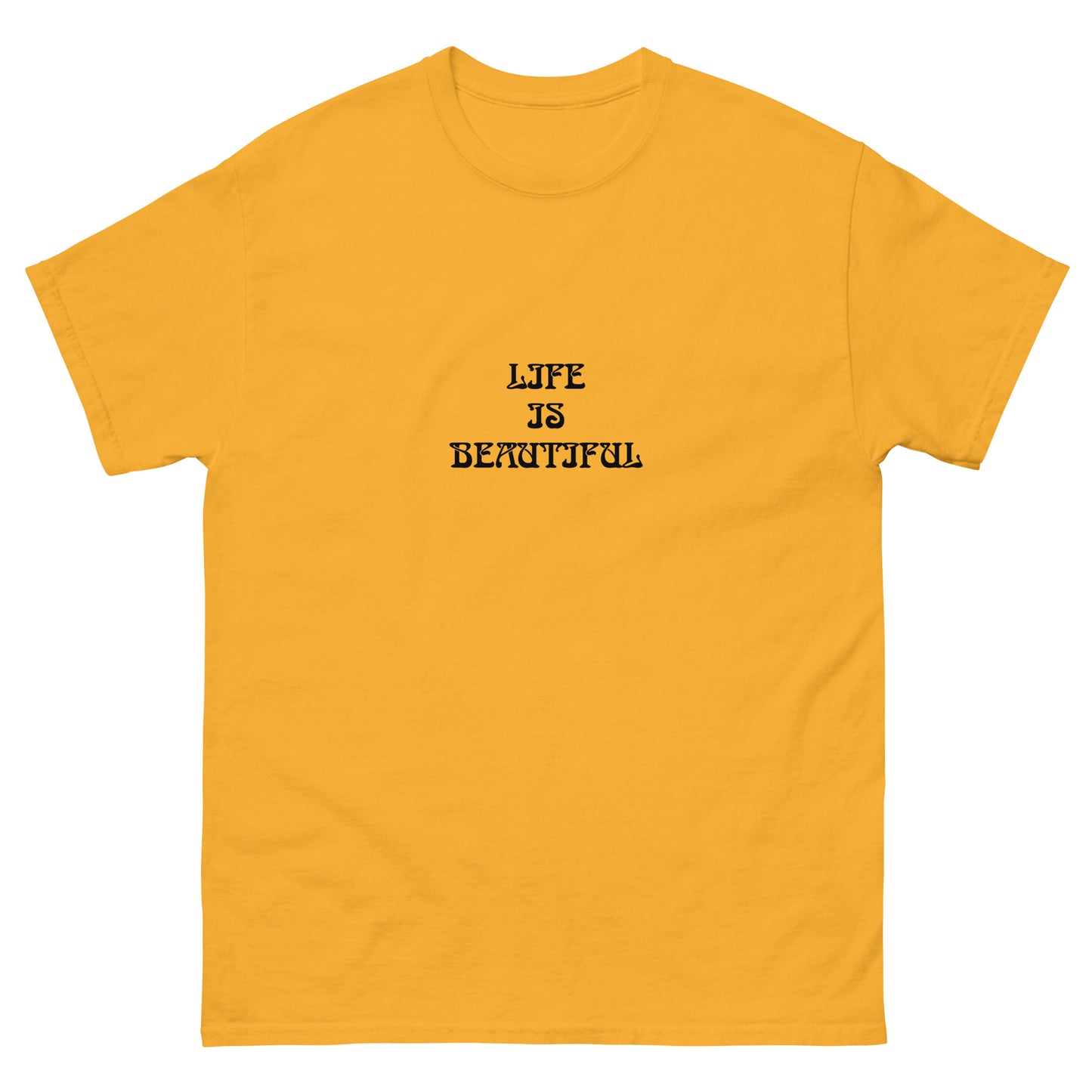 Life Is Beautiful Energy Healing Classic Tee