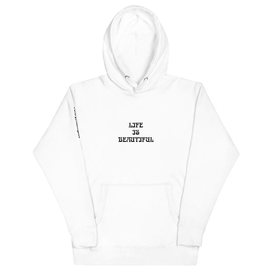 Life is Beautiful Energy Healing Unisex Hoodie